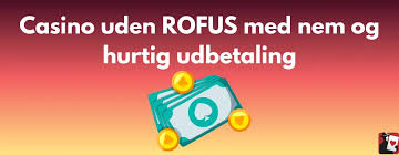 Casino uden ROFUS Spil for Rigtige Penge i Trygge Rammer